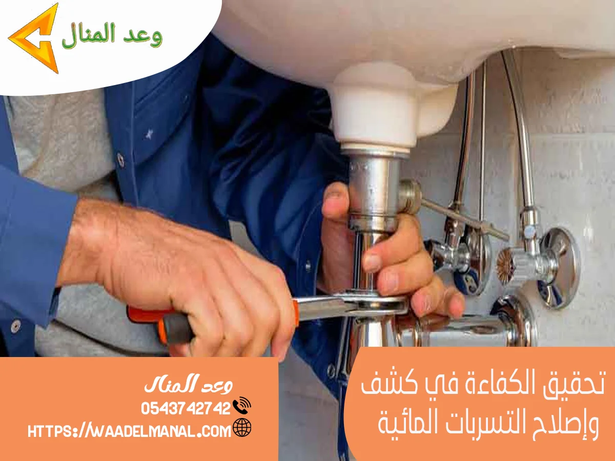 تحقيق الكفاءة في كشف وإصلاح التسربات المائية