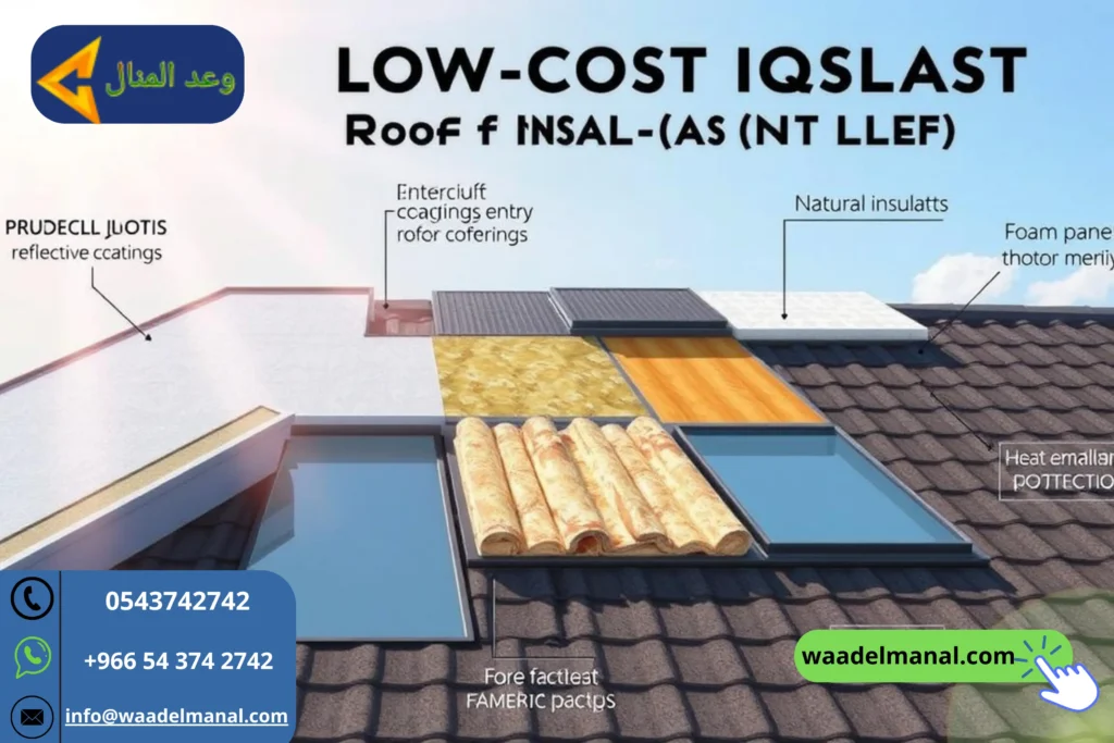 أرخص طرق عزل الأسطح _ كل ما تحتاج معرفته شركة وعد المنال