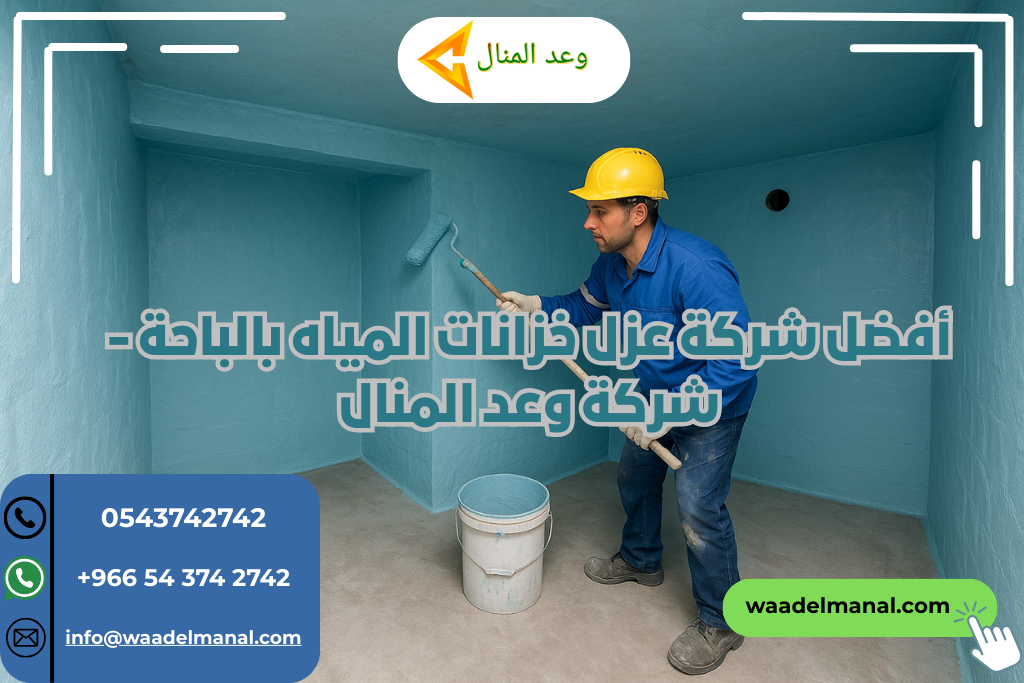 أفضل شركة عزل خزانات المياه بالباحة