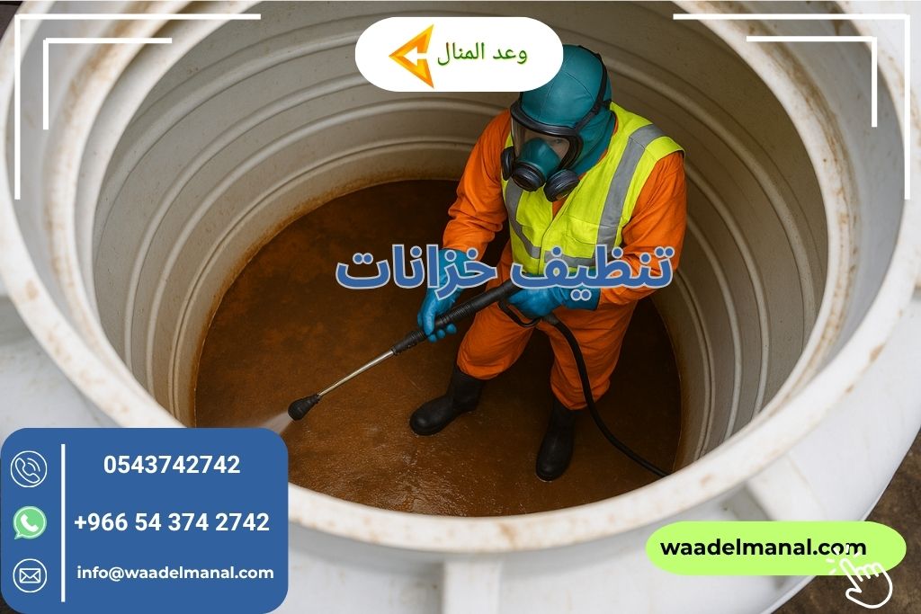 تنظيف خزانات