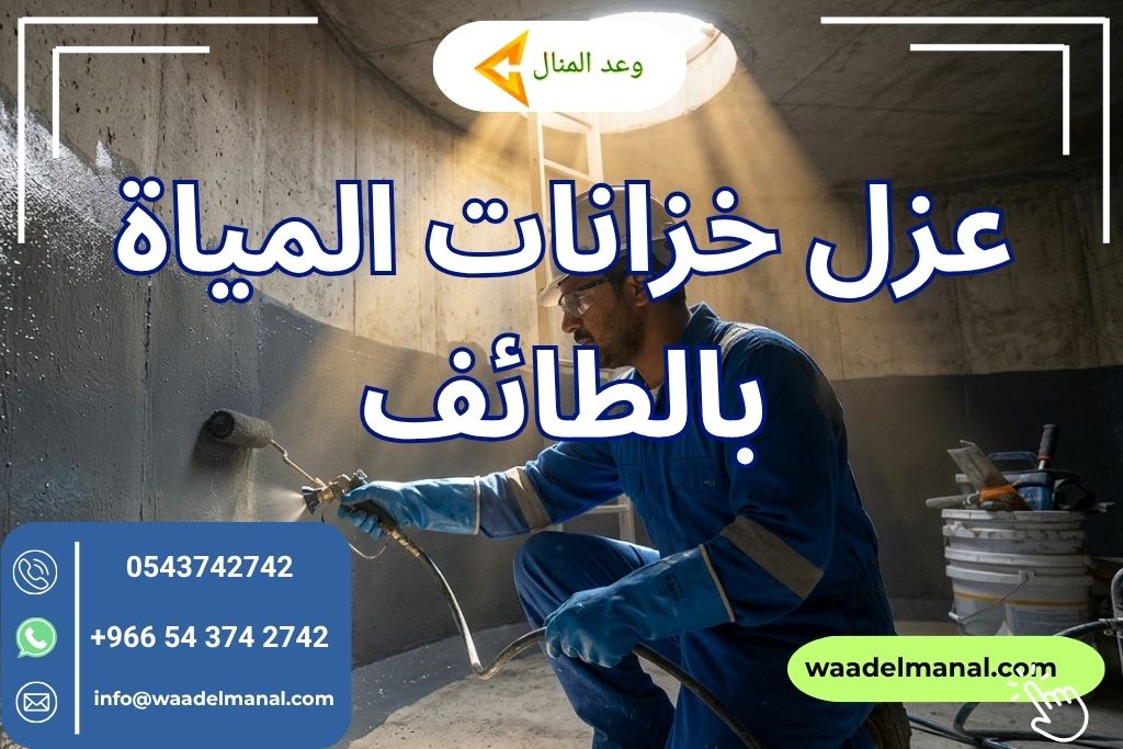 عزل خزانات المياة بالطائف